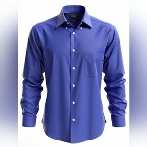 Roundtree & Yorke Men's Blue Shirt